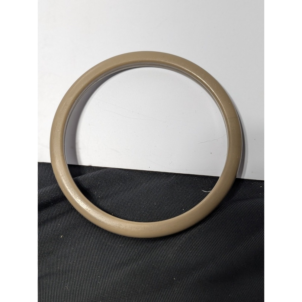 Vintage Taupe Bakelite Spacer Bangle
